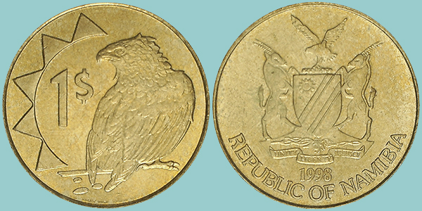 Namibia 1 Dollaro 1998
