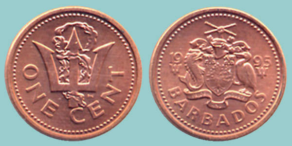 Barbados 1 Cent 1995