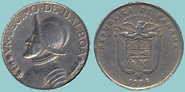 Panama 10 Centesimi 1996
