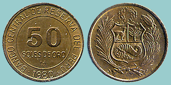 Perù 50 Soles 1980