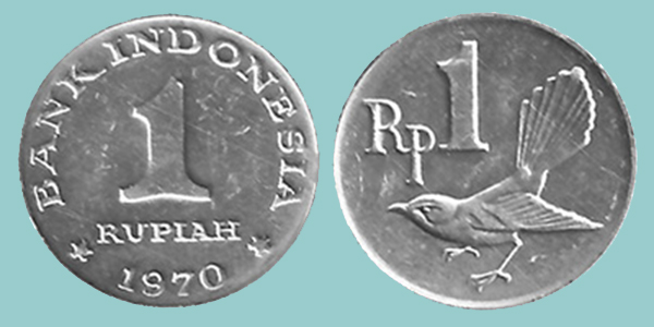 Indonesia 1 Rupia 1970