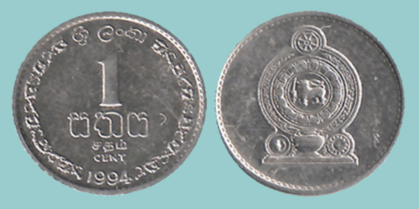 Sri Lanka 1 Cent 1994
