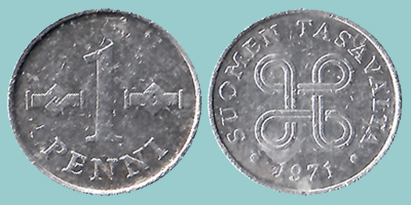 Finlandia 1 Penni 1971