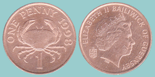 Guernsey 1 Penny 1998
