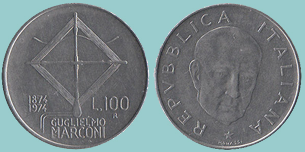 Repubblica Italiana 100 Lire 1974