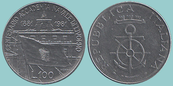 Repubblica Italiana 100 Lire 1981