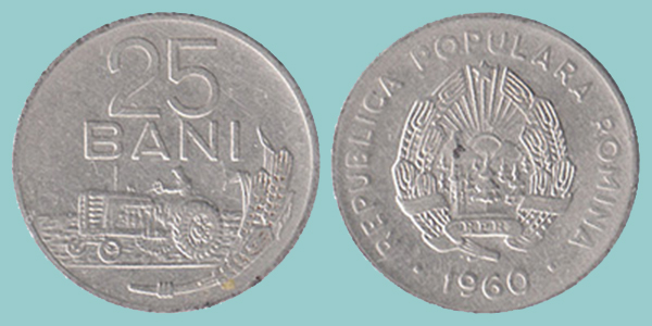 Romania 25 Bani 1960