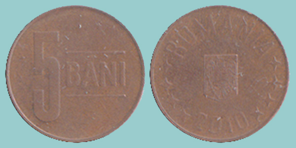 Romania 5 Bani 2010