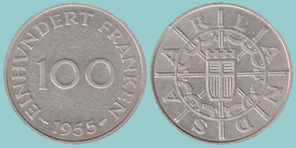 Germania Saarland 100 Franchi 1955