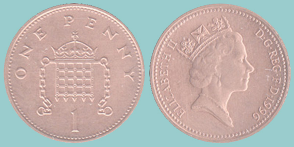 Gran Bretagna 1 Penny 1996
