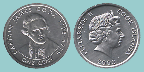 Isole Cook 1 Cent 2003