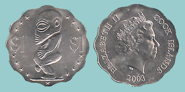 Isole Cook 1 Dollaro 2003