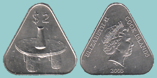 Isole Cook 2 Dollari 2003