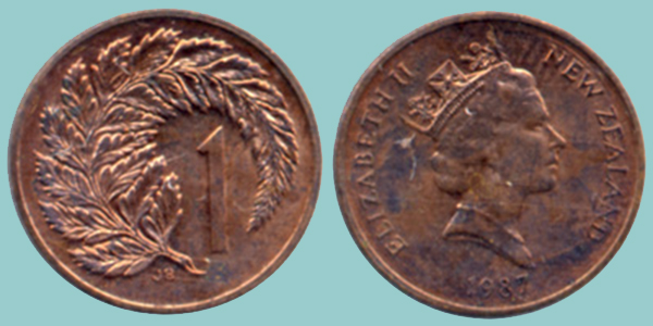 Nuova Zelanda 1 Cent 1987