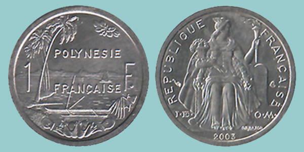 Polinesia Francese 1 Franco 2003