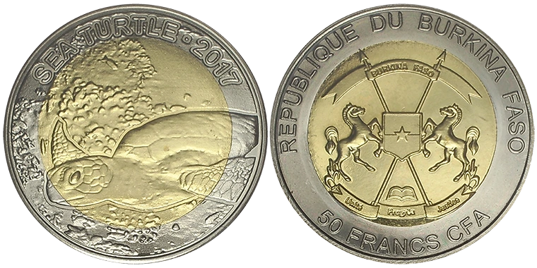 Burkina Faso 50 Francs 2017