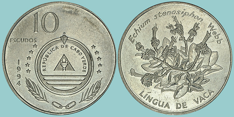 Capo Verde 10 Escudos 1994