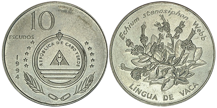Capo Verde 10 Escudos 1994