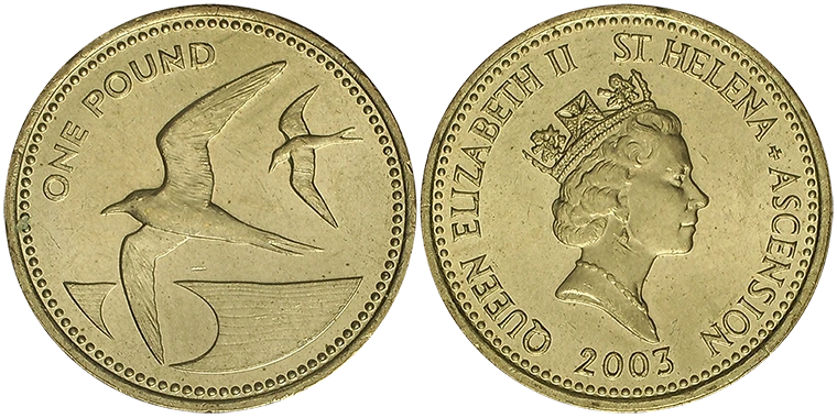 Saint Helena & Ascension 1 Pound 2003