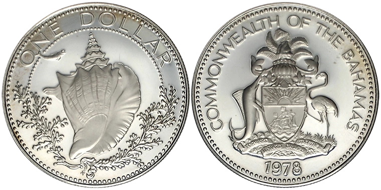 Bahamas 1 Dollar 1978