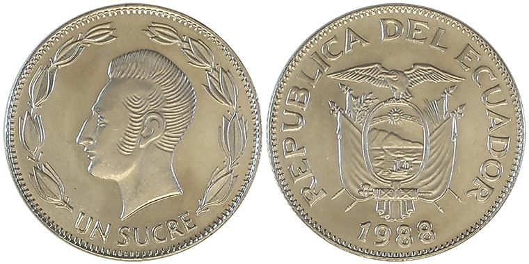 Ecuador 1 Sucre 1988