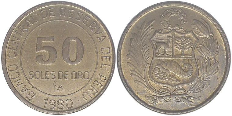 Perù 50 Soles 1980