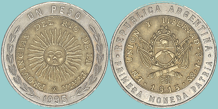 Argentina 1 Peso 1995