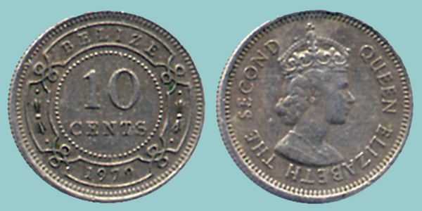 Belize 10 Cents 1979
