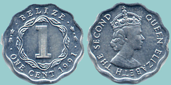 Belize 1 Cent 1991