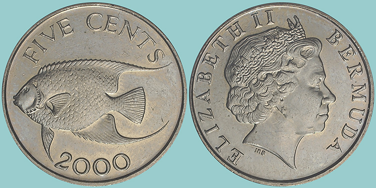 Bermuda 5 Cents 2000