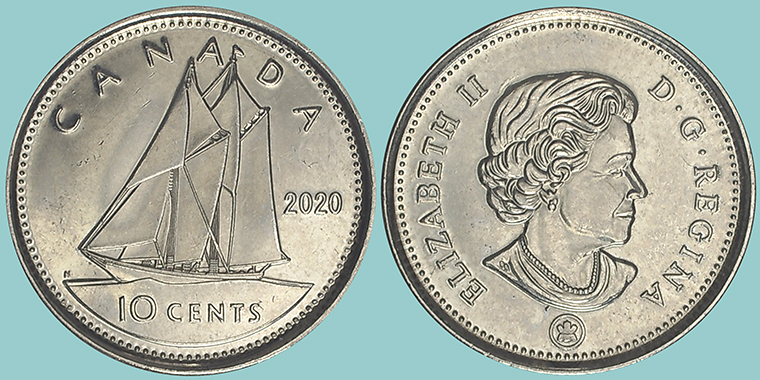 Canada 10 Cents 2020