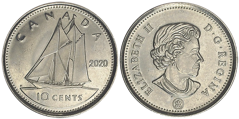 Canada 10 Cents 2020