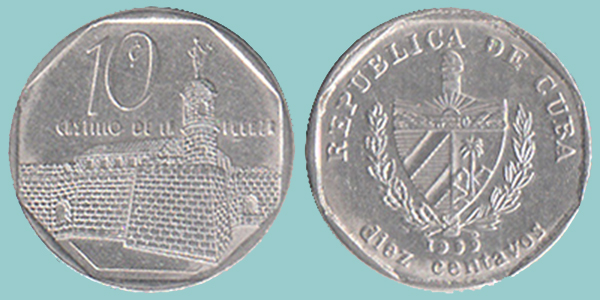 Cuba 10 Centavos 1999