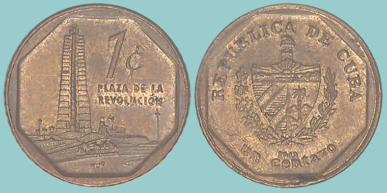 Cuba 1 Centavo 2013