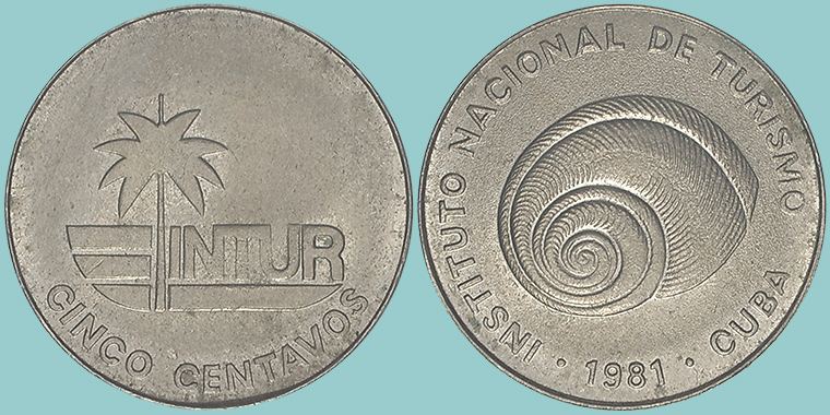 Cuba 5 Centavos 1981
