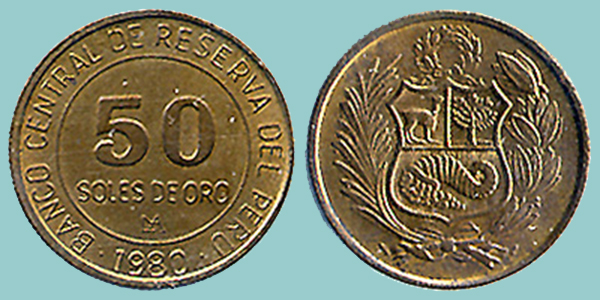 Perù 50 Soles 1980