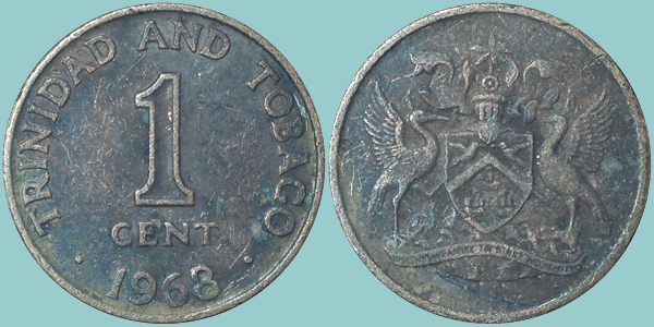Trinidad & Tobago 1 Cent 1968