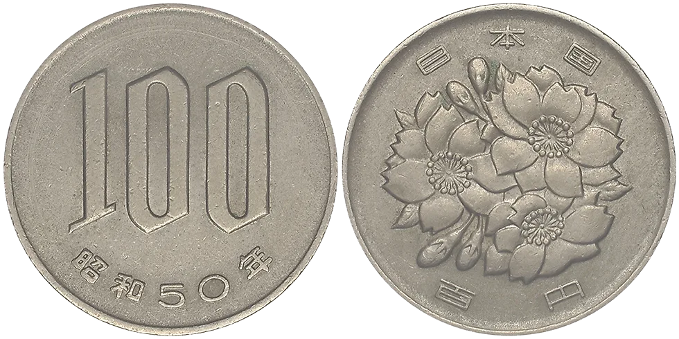 Giappone 100 Yen 1975