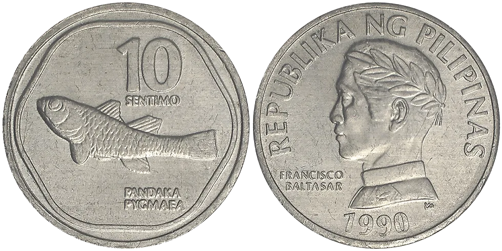 Filippine 10 Sentimos 1990