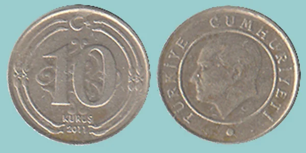 Turchia 10 Kurus 2011