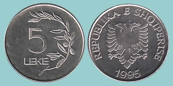 Albania 5 Leke 1995