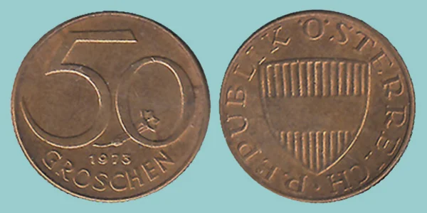 Austria 50 Groschen 1973