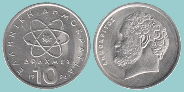 Grecia 10 Drachmes 1994