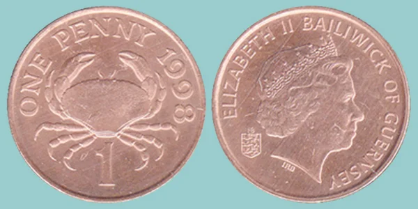 Guernsey 1 Penny 1998