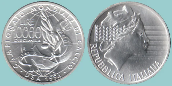 Repubblica Italiana 10000 Lire 1994