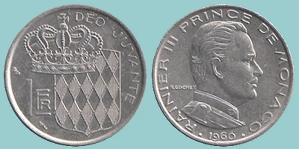 Monaco 1 Franc 1960