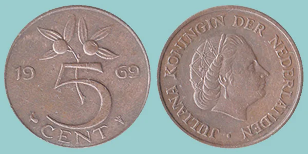 Olanda 5 Cents 1969