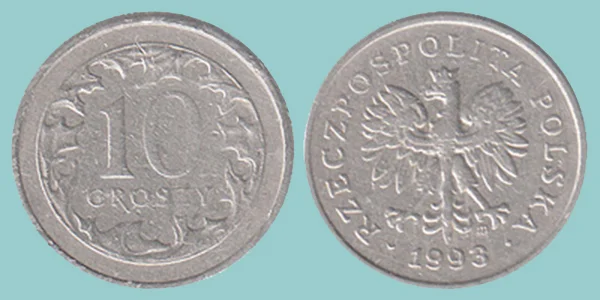 Polonia 10 Groszy 1993