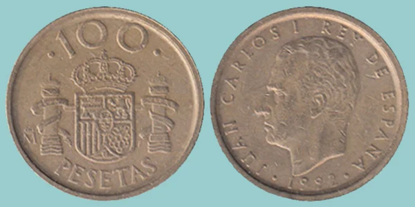 Spagna 100 Pesetas 1992