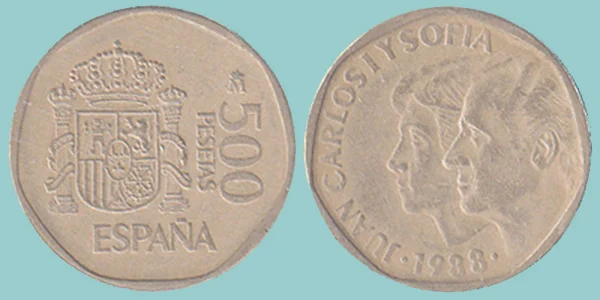 Spagna 500 Pesetas 1988